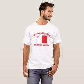 Koudste Maltese oom T-shirt (Voorkant volledig)