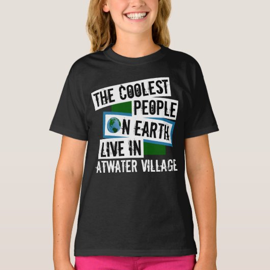Koudste mensen op aarde leven in Atwater Village T-shirt (Voorkant)