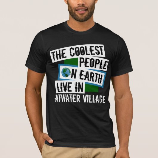 Koudste mensen op aarde leven in Atwater Village T-shirt (Voorkant)