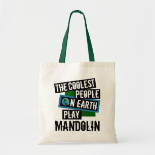 Koudste mensen op aarde Mandolin spelen Tote Bag