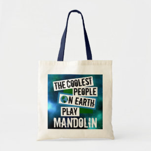 Koudste mensen op aarde Mandolin spelen Tote Bag