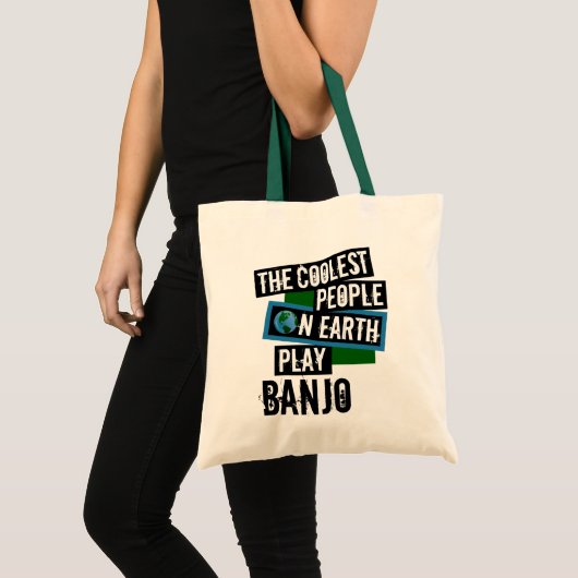 Koudste mensen op aarde spelen Banjo Tote Bag (Voorkant (product))