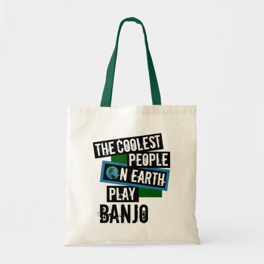 Koudste mensen op aarde spelen Banjo Tote Bag (Voorkant)