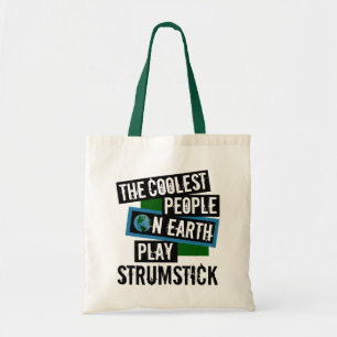 Koudste mensen op aarde spelen stok tote bag