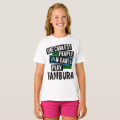 Koudste mensen op aarde spelen Tambura T-shirt (Voorkant volledig)