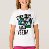Koudste mensen op aarde spelen Veena T-shirt (Voorkant)