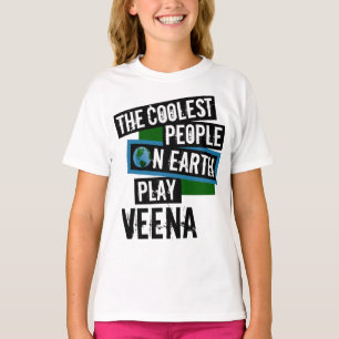 Koudste mensen op aarde spelen Veena T-shirt