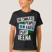 Koudste mensen op aarde spelen Veena T-shirt (Voorkant)