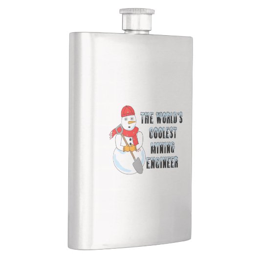 Koudste mijnbouwingenieur Snowman Flacon (Rechts)