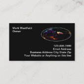 Koudste ontwerp van Visitekaartjes voor motorvoert (Achterkant)