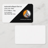 Koudste ontwerp van Visitekaartjes voor motorvoert (Voorkant / Achterkant)