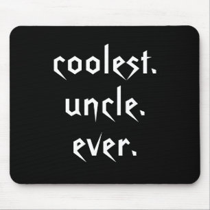 Koudste oom Ever Mousepad Muismat