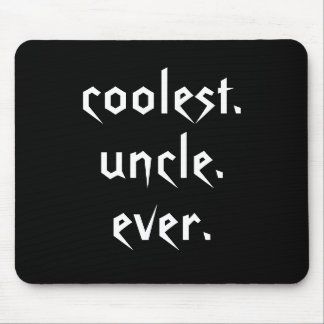Koudste oom Ever Mousepad Muismat