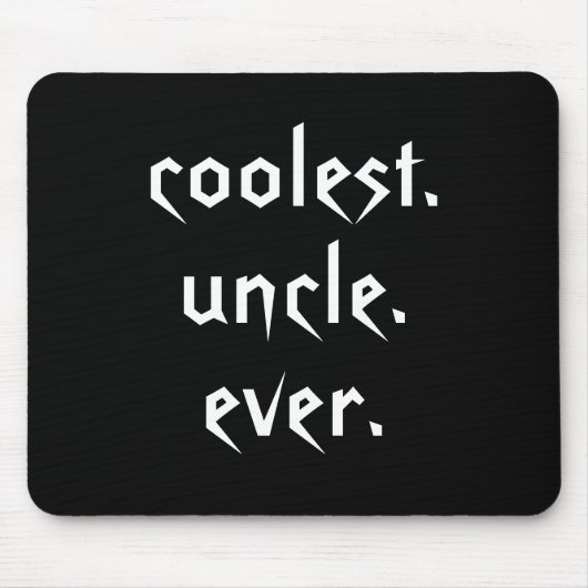 Koudste oom Ever Mousepad Muismat (Voorkant)