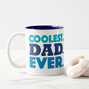Koudste pap ooit Mok, blauw Tweekleurige Koffiemok