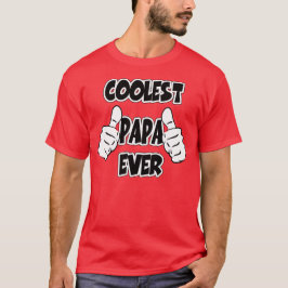 Koudste Papa Ever T-shirt