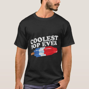Koudste Pop ooit Popsicle Funny Retro Bomb Fathers T-shirt