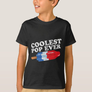 Koudste Pop ooit Popsicle Funny Retro Bomb Fathers T-shirt
