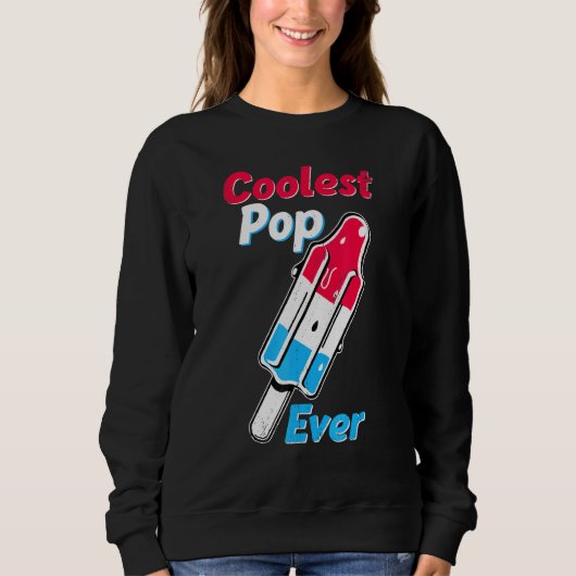Koudste Pop ooit Popsicle Retro Bomb Trui (Voorkant)