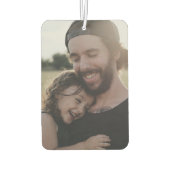 Koudste Stepdad Ever Persoonlijke foto-collage Luchtverfrisser (Achterkant)