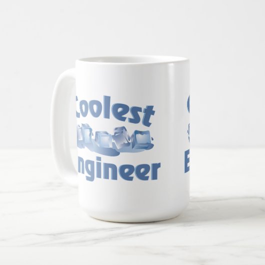 Koudste technicus Ice Koffiemok (Voorkant links)