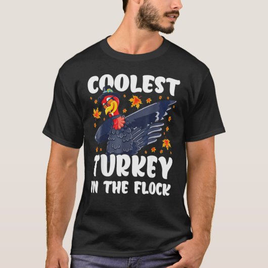 Koudste Turkije in de Thanksgiving van de koppel S T-shirt (Voorkant)