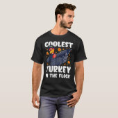 Koudste Turkije in de Thanksgiving van de koppel S T-shirt (Voorkant volledig)