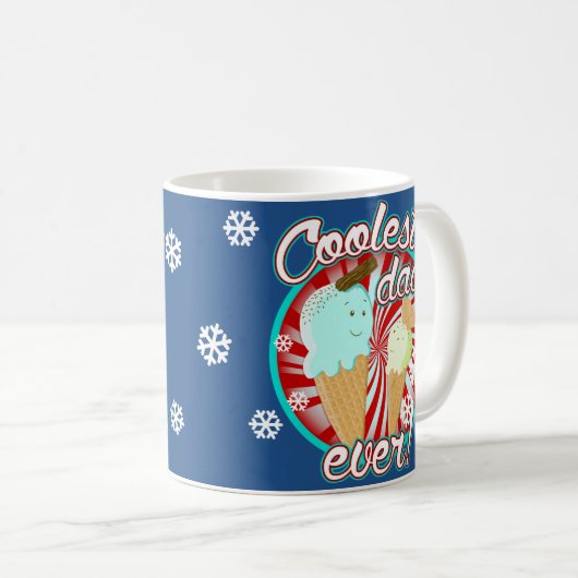 Koudste vader ooit! koffiemok (Voorkant rechts)