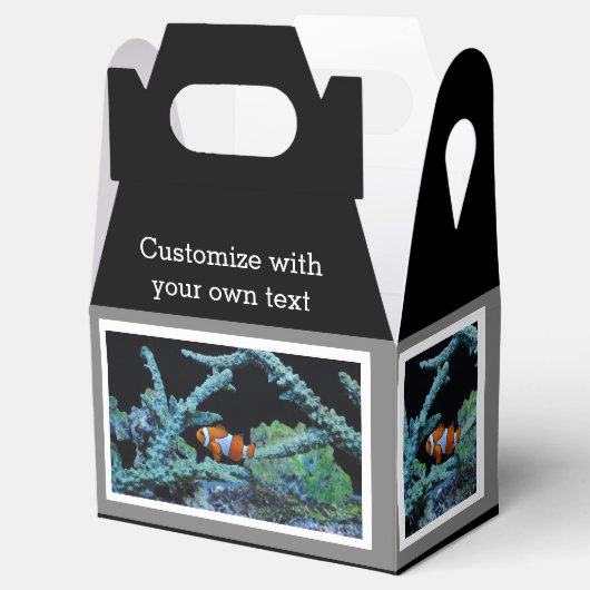 Koudvis in koraal bedankdoosjes (Geopend)