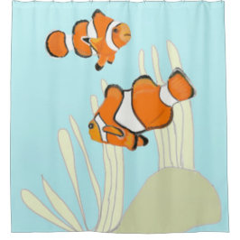 Koudvisdouche Douchegordijn