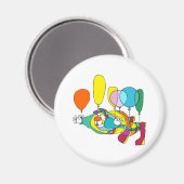 Koudvliegen door ballon magneet (Voorkant / Achterkant)