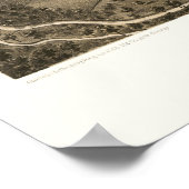 Koudwater, MI Panorama Map - 1868 Poster (Hoek)