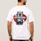 Koudwaterduiker (ST) T-shirt (Achterkant)