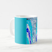 Koudwaterkunst Koffiemok (Voorkant links)