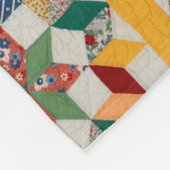 Koudwatten van het tapijtvat fleece deken (Hoek)