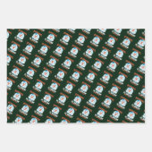 Koudweerloopbaan - Sneeuwvun Inpakpapier Vel (Voorkant 3)