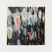 Koudzwart van vinylretro plastic wandkleed (Voorkant (horizontaal))