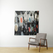 Koudzwart van vinylretro plastic wandkleed (In Situ (horizontaal))