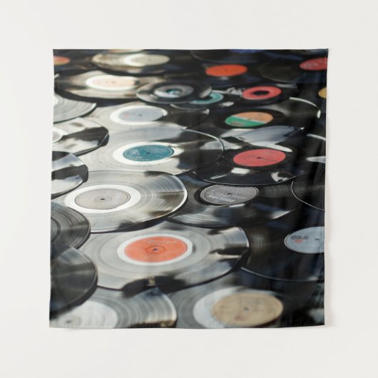 Koudzwart van vinylretro plastic wandkleed (Voorkant)
