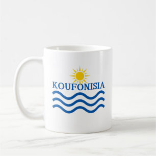 KOUFONISIA Griekenland, Zonnegolven Koffiemok