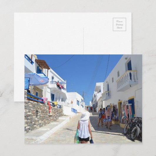 Koufonissi - Griekenland Briefkaart (Voorkant / Achterkant)