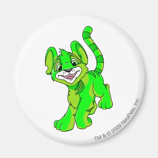 Kougra Glows Magneet (Voorkant)