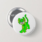 Kougra Glows Ronde Button 5,7 Cm (Voorkant /achterkant)