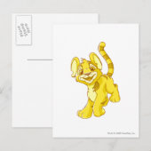 Kougra Gold Briefkaart (Voorkant / Achterkant)