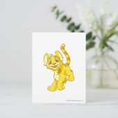 Kougra Gold Briefkaart (Staand voorkant)