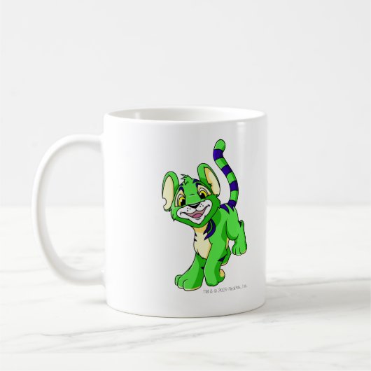 Kougra Green Koffiemok (Links)