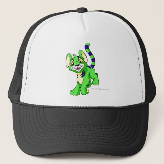 Kougra Green Trucker Pet (Voorkant)