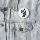 Kougra Shadow Ronde Button 5,7 Cm (In situ)