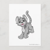 Kougra Silver Briefkaart (Voorkant)