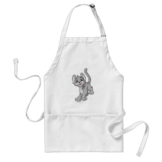 Kougra Silver Standaard Schort (Voorkant)